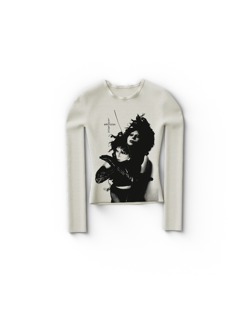 Splice Fitted Longsleeve T-Shirt | Official Lady Gaga AU Store